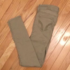 Beige Tan Skinny Jeans